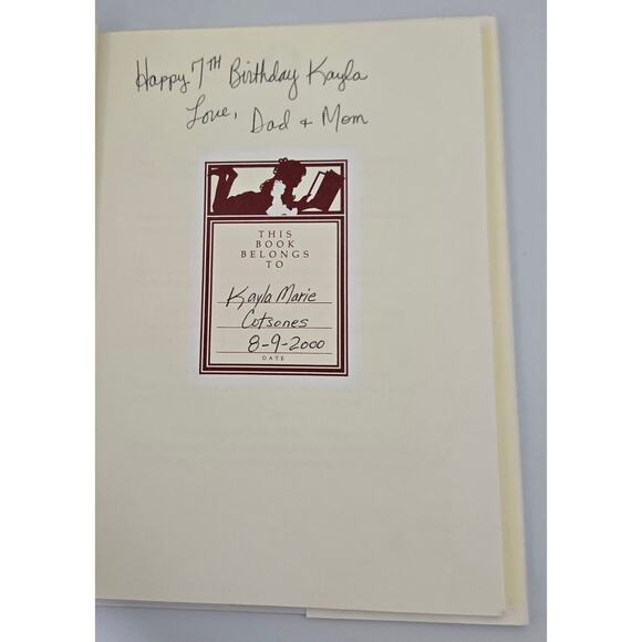 Meet Samantha An American Girl Book One Hardcover Pleasant Company Vintage 1998 - Picture 8 of 10